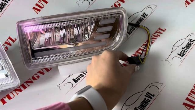 Противотуманные фары (туманки) на TOYOTA LAND CRUISER 100 . смотреть онлайн