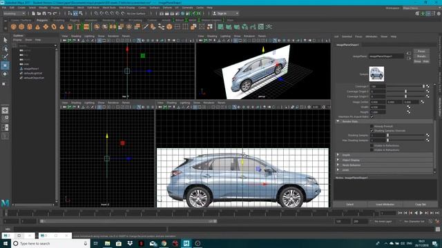 How to import an image into maya | Maya Tutorial смотреть онлайн