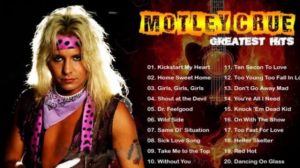 ? Motley Crue Greatest Hits Full Album ? Best Songs Of Motley Crue Collection