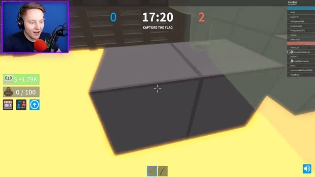 ЗАХВАТ ФЛАГА ПО ТАКТИКЕ РОБЛОКСЕРОВ! | Roblox смотреть онлайн