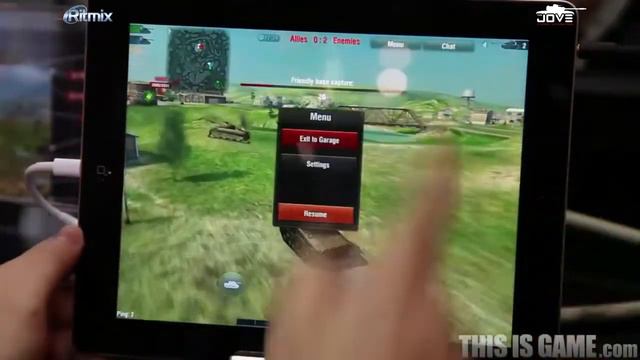World Of Tanks Blitz Первый взгляд на танки для планшетов смотреть онлайн