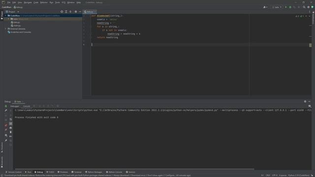 30 Day Codewars Python Challenge: #1 Disemvowel Trolls смотреть онлайн