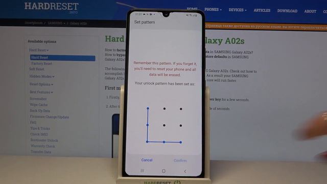 How to Set Up Screen Lock in Samsung Galaxy A02s – Add Screen Lock Method смотреть онлайн