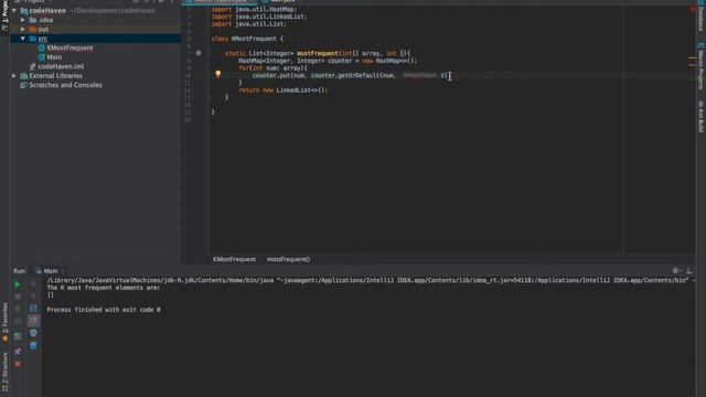 K Most Frequent Elements in an Array смотреть онлайн