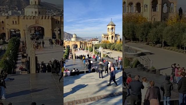 Грузинские народные танцы на праздник Гиоргоба?? Тбилиси! смотреть онлайн