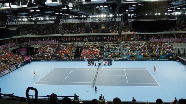 Fed Cup Johanna Konta and Katie Boulter in action (4K 60fps) смотреть онлайн