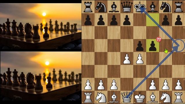 Шахматная партия Тренер - игрок с рейтингом 1734 (на lichess рейтинг завышен минимум на 400 пунктов смотреть онлайн