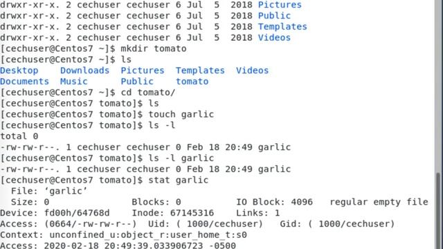 File permissions in CentOS Linux смотреть онлайн