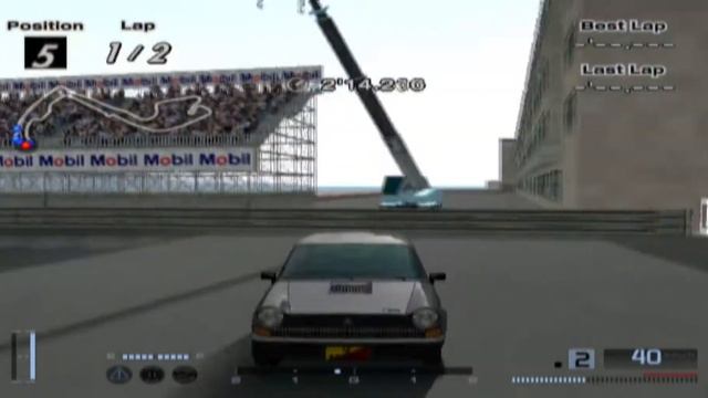 Гран Туризмо 4 (Онлайн Тест Версия) Аутобианчи А112 Абарт Геймплей смотреть онлайн