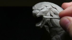 Godzilla / Годзилла (лепка из полимерной глины)