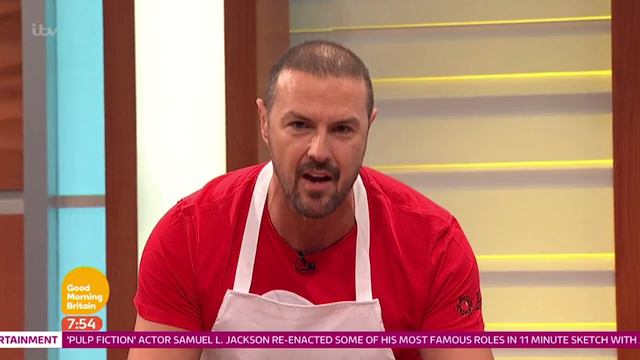 Paddy McGuinness Invades the Studio With Cakes for Red Nose Day! | Good Morning Britain смотреть онлайн