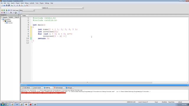 C Programming Tutorial 19, Arrays pt.4 смотреть онлайн