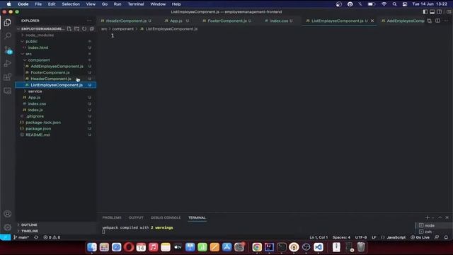 Employee-management-System Tutorial using Spring-boot, react.js and mysql | Full-Stack смотреть онлайн