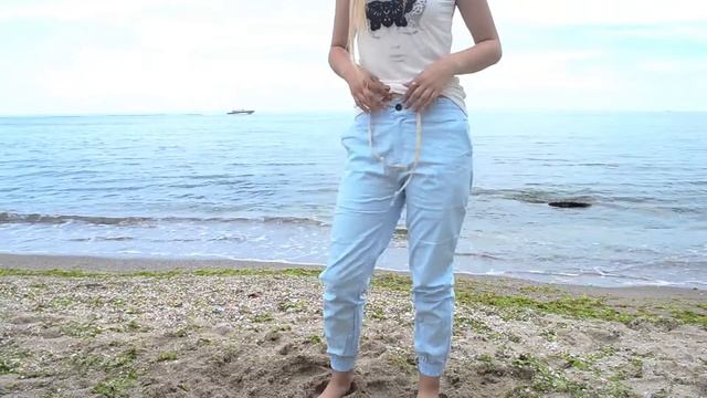 Брюки женские свободные спортивные 492K001 смотреть онлайн