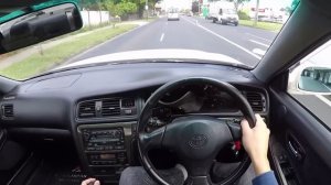 1JZ-GTE Toyota Chaser RAW TURBO SOUND POV (R154 5 speed)