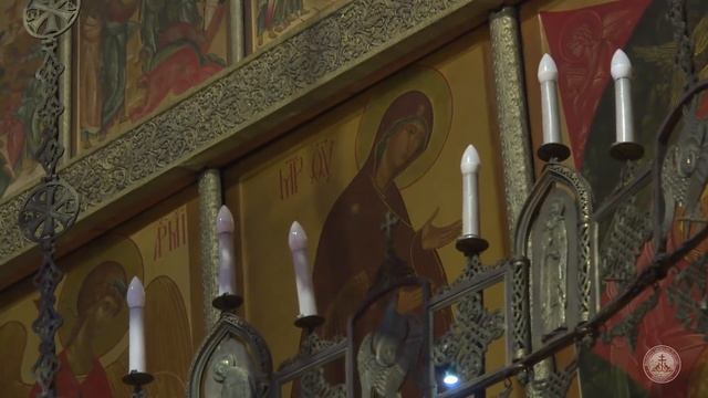 Всенощное бдение. Великомученицы Варвары. Преподобного Иоанна Дамаскина. 16.12.2021 смотреть онлайн