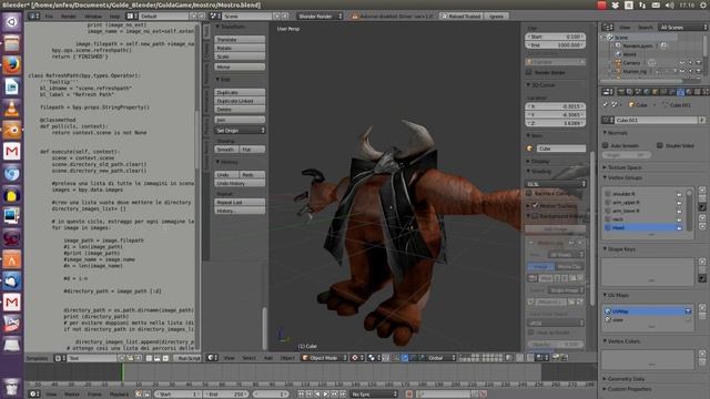 Addon Rename Path Script in Blender test version смотреть онлайн