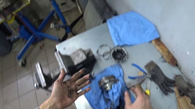 Skoda KODIAQ 1.4 TSI DSG DQ-250 замена пыльника внутреннего левого шруса смотреть онлайн