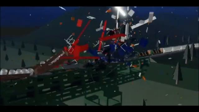 THE DARKNESS.... Roblox Train Crashes смотреть онлайн