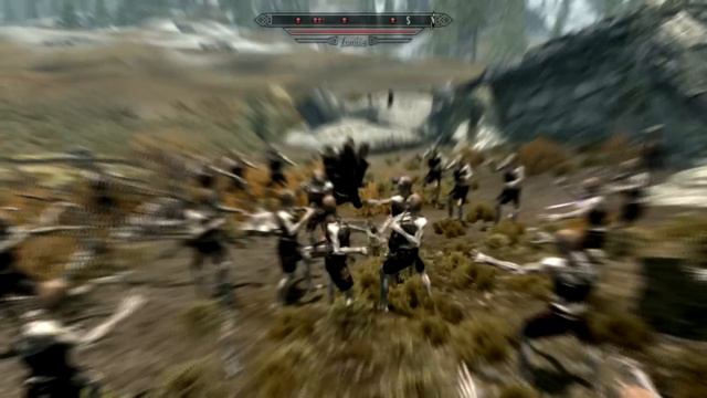 Zombie Apocalypse in Skyrim смотреть онлайн