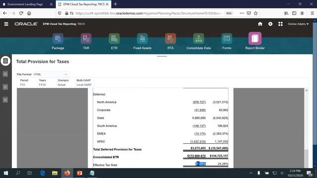 Oracle's Tax Reporting Cloud Service Demonstration смотреть онлайн