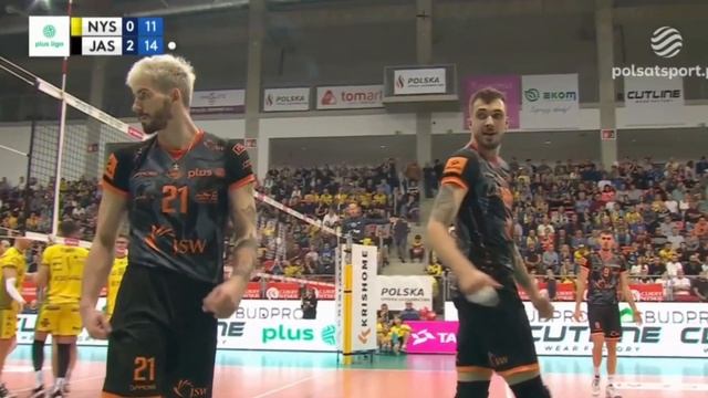 Tomasz Fornal moster block | Jastrzęski Węgiel vs Stal Nysa | Plusliga 2023 смотреть онлайн