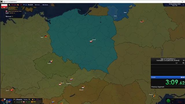 New WR Modern Intermarium 6:14.030 Age of Civilizations 2 Speedrun смотреть онлайн