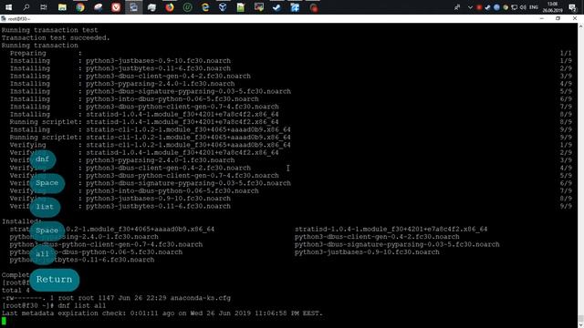 LFCS | Использование dnf | Fedora 30 смотреть онлайн