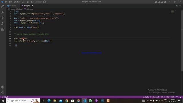 How To Format Date In PHP смотреть онлайн