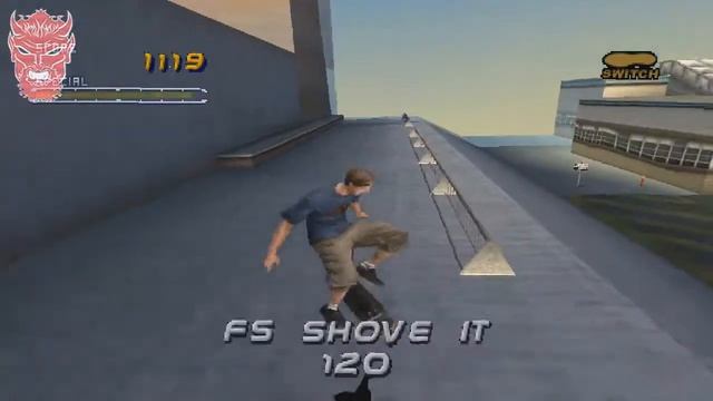 Tony Hawk's Pro Skater 2 (PS1) - School II All Gaps смотреть онлайн