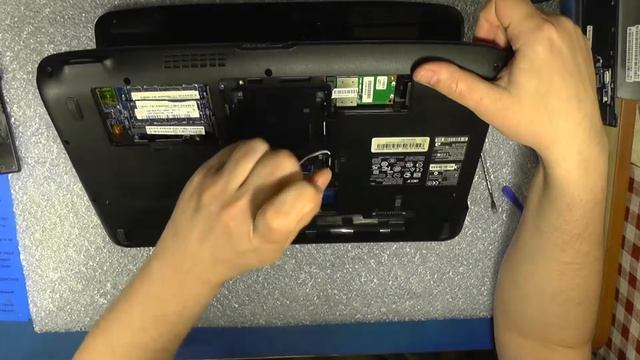 Разборка ноутбука Acer Aspire 5536 смотреть онлайн