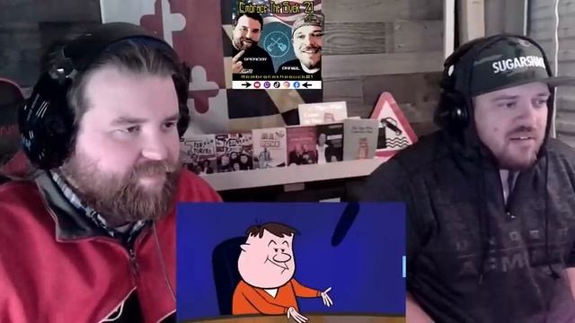 One CRAPPY Ride! Americans React "The Ricky Gervais Show - S2E9 - Natural History" смотреть онлайн