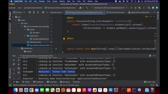 Spring Cloud Function on AWS Lambda | Serverless Architecture using AWS Lambda | AWS смотреть онлайн