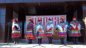 Марийский танец с частушками в исп. ансамбля из Янактаево (Балтачевский р-он). Видео Хайбуллина Васи