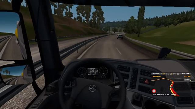 Mercedes Benz Actros | LPG Gas Tanker Delivery | Euro Truck Simulator 2 || From Duisburg To Dortmun смотреть онлайн