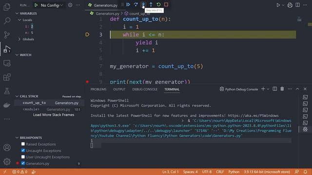 Learn Python Generators in 20 minutes ?❤️ #python #pythongenerators #programming #programmingfluenc смотреть онлайн