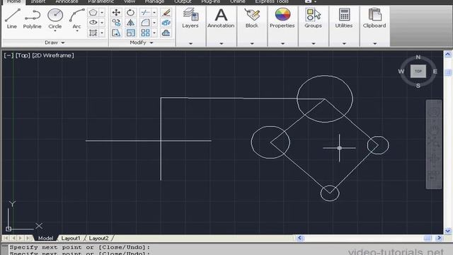 22 AutoCAD Fundamentals ( Object Snaps Mode ) смотреть онлайн