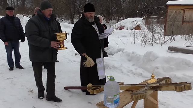 Освящение креста церкви Благовещения Пресвятой Богородицы в Апухтино смотреть онлайн