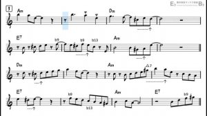 Minor Swing (Django Reinhardt) - Backing Track with Sheet Music for Tenor Sax