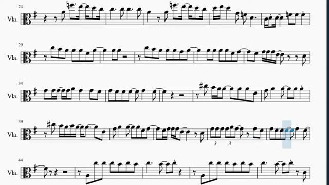 Viola Sheet Music: How to play Baker Street by Gerry Rafferty смотреть онлайн