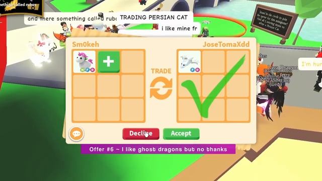 WHOA!! ? PREPPY VALUES?!! ?? 10 BEST OFFERS FOR NEON UNICORN ? | Roblox Adopt Me Trading смотреть онлайн