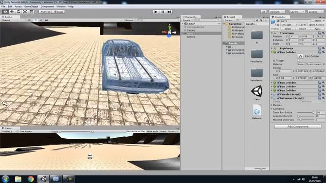 TUTORIAL Unity 5 - Deformar Mesh (Mesh Deformation) смотреть онлайн