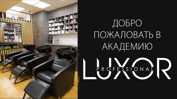 Добро пожаловать в Академию Luxor Professional
