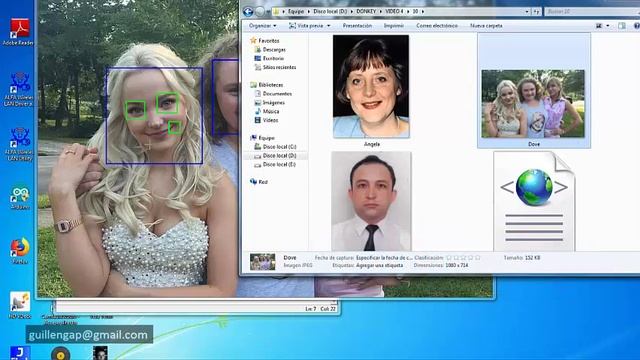 Face and Eye Detection Using Python and Haar Cascades смотреть онлайн