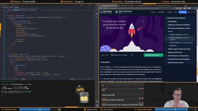 15 - Let's learn React Performance with EpicReact.Dev! смотреть онлайн