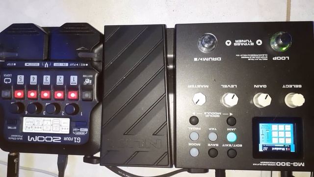 Just jamming with NUX MG 300 + Zoom G1Four смотреть онлайн