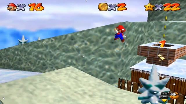 Наступила Зима - Super Mario 64 на Русском языке смотреть онлайн