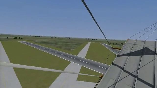 FlightGear; Flying the 1910 Fokker 'Spin' (Spider) смотреть онлайн
