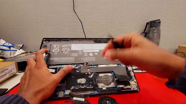 X1 Yoga 3rd Gen Fan Heatsink replacement Lenovo Thinkpad Laptop Type 20LE ? ?⚙ смотреть онлайн