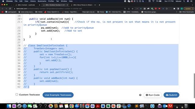 Weekly Contest 301 | Leetcode 2336 Smallest Number in Infinite Set | Easy Set/Heaps смотреть онлайн